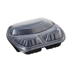 Üç Bölmeli Mikro Dalga Kap+Kapak